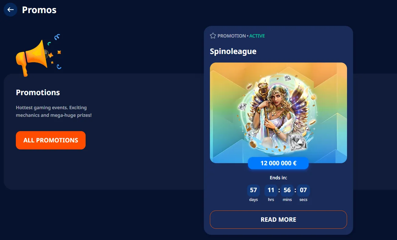 Nika Casino promotions and special offers